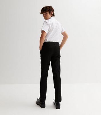 Boys Slim Fit Trouser SCHOOL PANT 012Navy Blue34W X 40L  Amazonin  Fashion