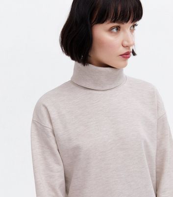 Click to view product details and reviews for Cream Oversized Roll Neck Sweatshirt New Look.