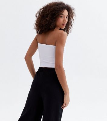 New Look 2-pack tube tops in black and white