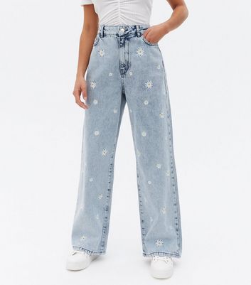 zara daisy jeans