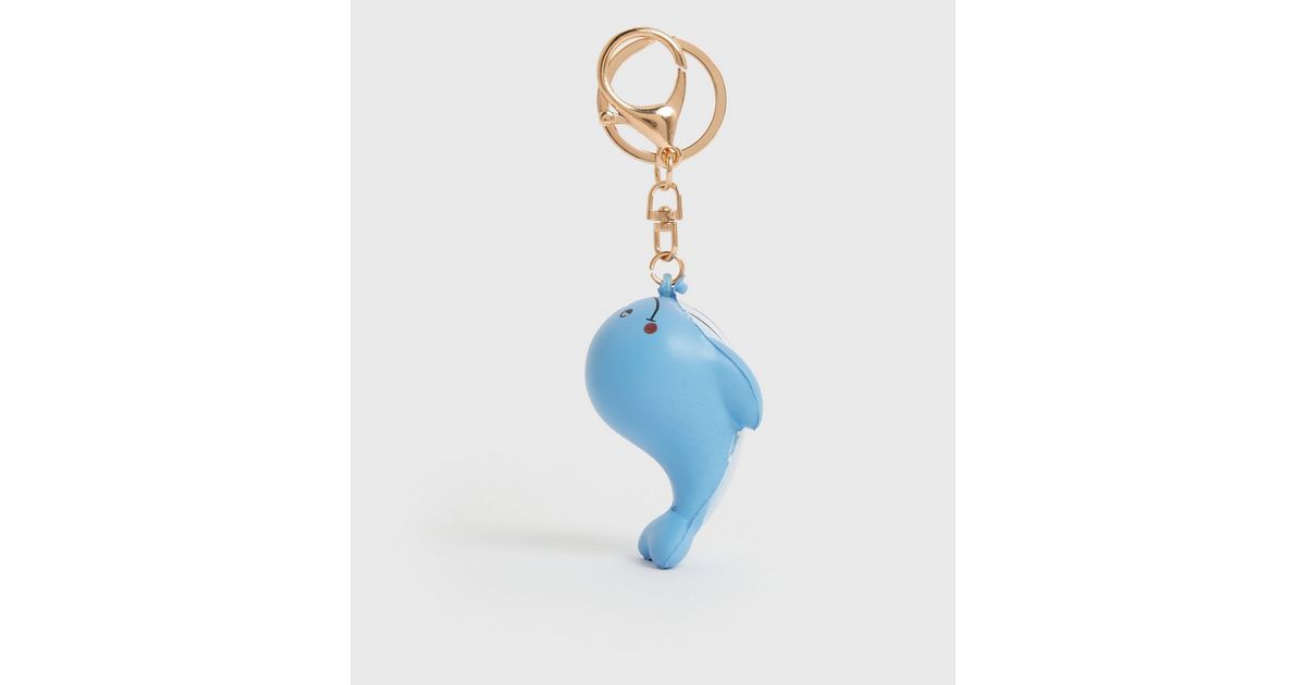 Blue Whale Keyring | New Look