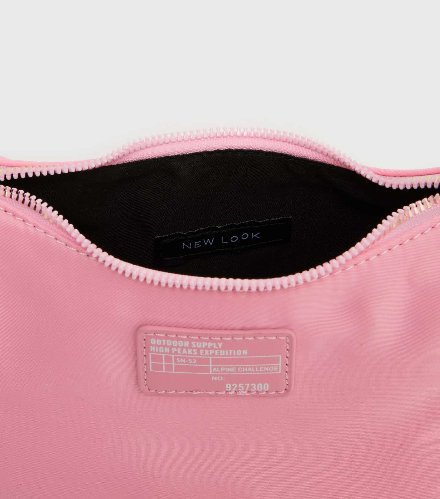 Girls Pale Pink Logo Shoulder Bag Image 4