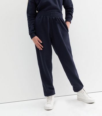 Navy cheap joggers girl