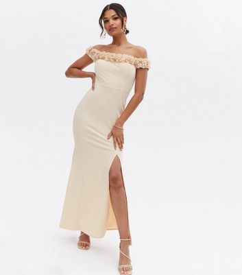 Little mistress outlet bardot maxi dress