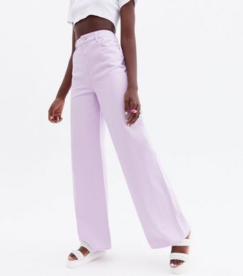 Tall Lilac Extreme Wide Leg Jeans | New 