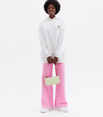 Volume Tall Pink Extreme Wide Leg Jeans 