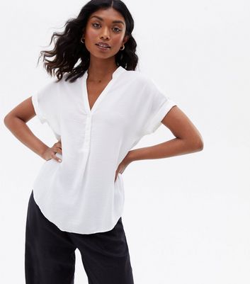 Damen Bekleidung Off White Short Sleeve Overhead Shirt Damen Bekleidung Off White Short Sleeve Overhead Shirt