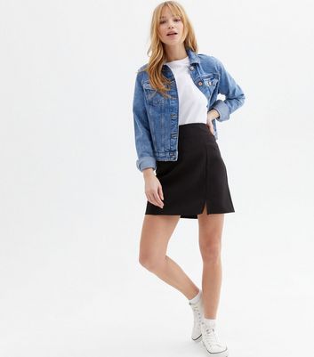 new look split skirt