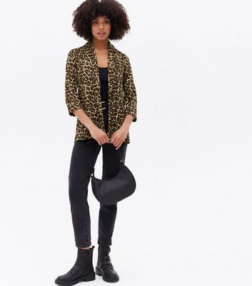 New look 2025 leopard blazer