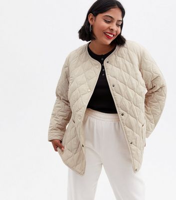 Stone deals quilted jacket