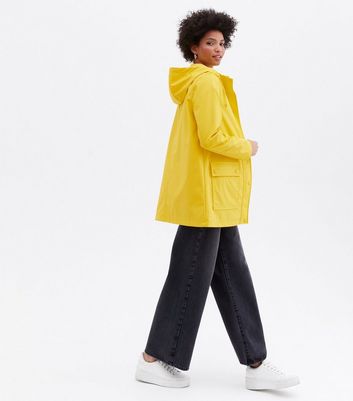 New look outlet yellow raincoat