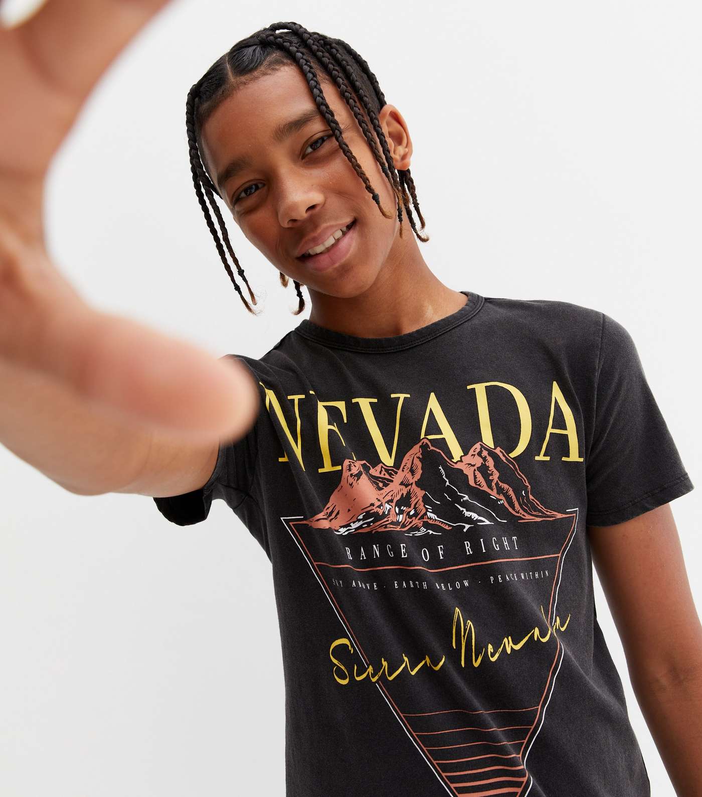KIDS ONLY Black Nevada Logo T-Shirt