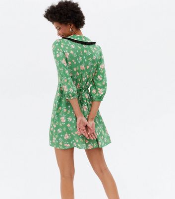 green tea dress new look