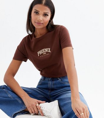 Dark brown tee shirt Clearance