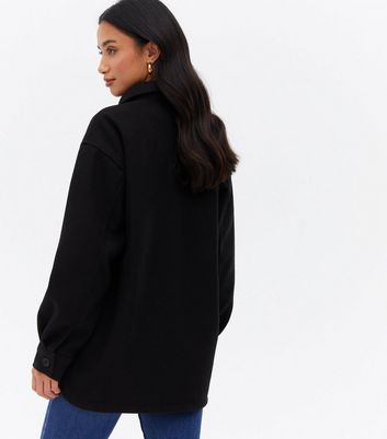 Black petite shacket Clearance