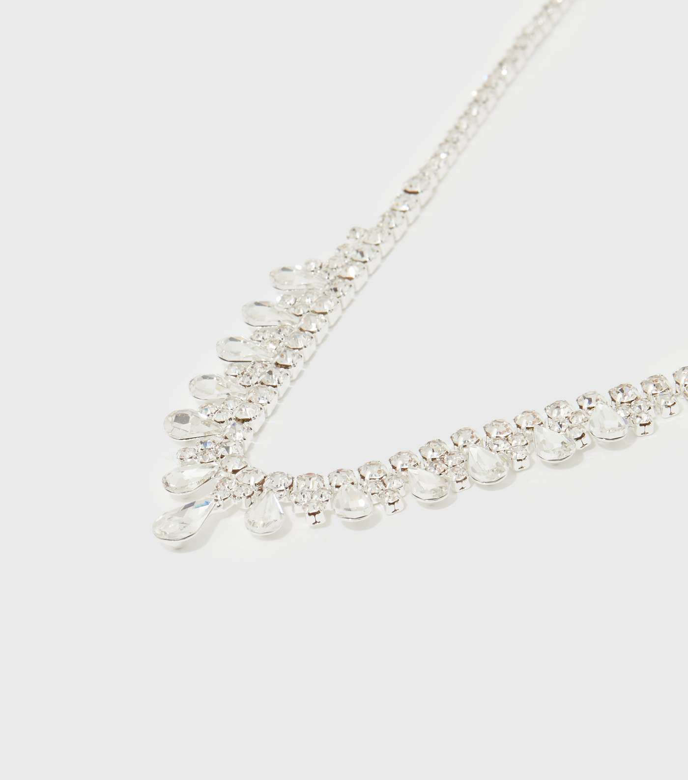 Crystal Diamanté Charm Necklace Image 3