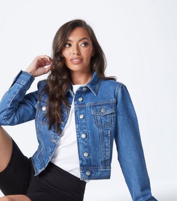 New look denim jacket deals womens