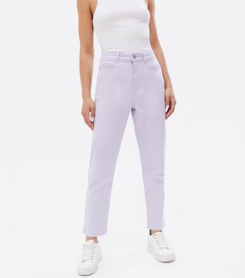 Lilac Waist Enhance Tori Mom Jeans 