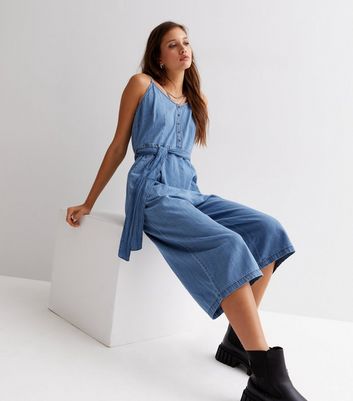 new look jumpsuit denim