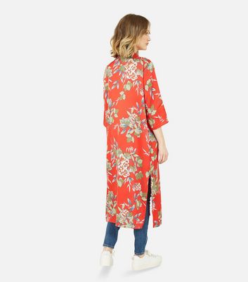 Click to view product details and reviews for Yumi Red Floral Satin Long Kimono New Look. Click to view product details and reviews for Yumi Red Floral Satin Long Kimono New Look.
