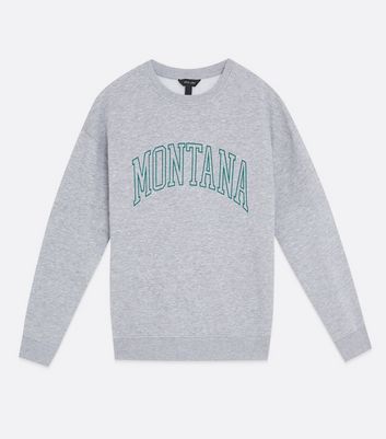 Click to view product details and reviews for Green Montana Logo Sweatshirt New Look.