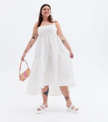 Click to view product details and reviews for Always Dreaming Curves White Tiered Strappy Midi Dress New Look. Click to view product details and reviews for Always Dreaming Curves White Tiered Strappy Midi Dress New Look.