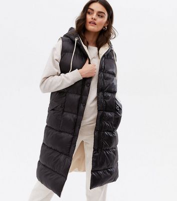 long padded gilet ladies