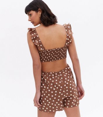 cut out side playsuit