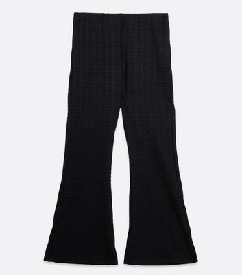 topshop black flared jeans