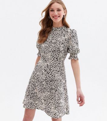 Oasis animal hotsell high neck dress