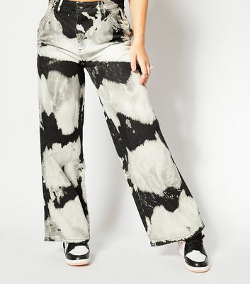 Skinnydip Light Grey Acid Wash Tie Dye 
