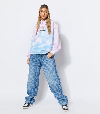 skinny dip tie dye hoodie