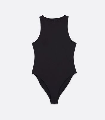 black racer bodysuit