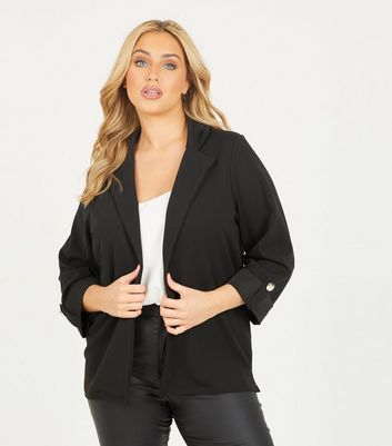 plus black blazer