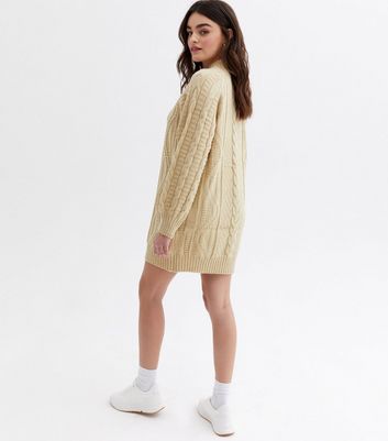 Chunky knit outlet dress