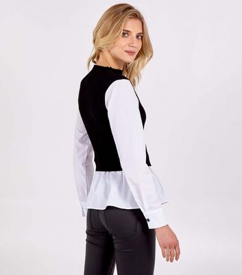 peplum vest