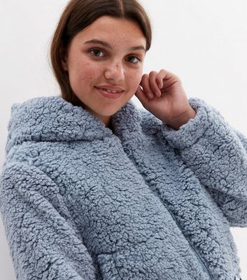 Hooded teddy bear jacket Clearance