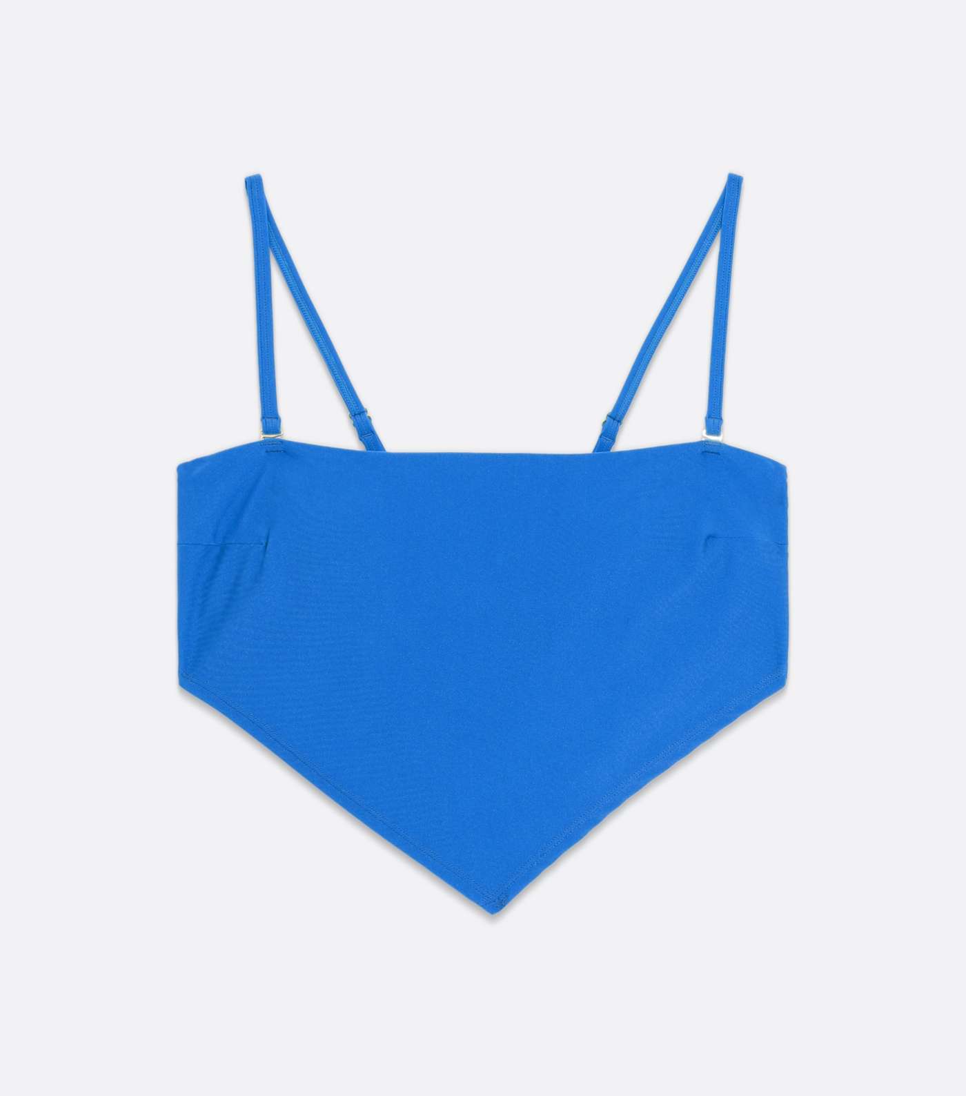 Bright Blue Scarf Bikini Top Image 5