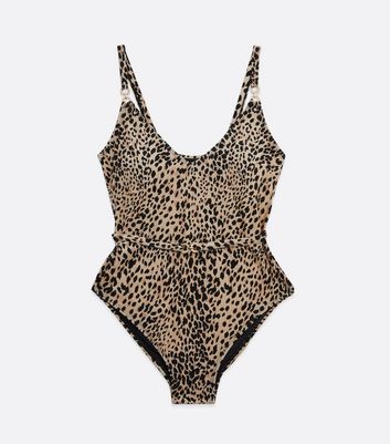 Pryceless Creations Clothing The Brown LV Swimsuit Small