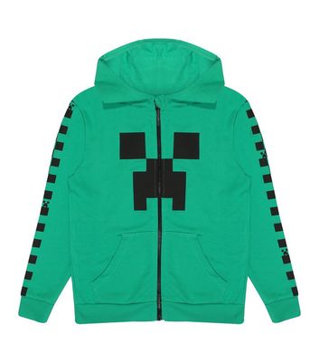 minecraft zip hoodie