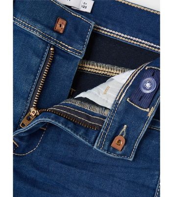 Name It Blue High Waist Skinny Jeans 