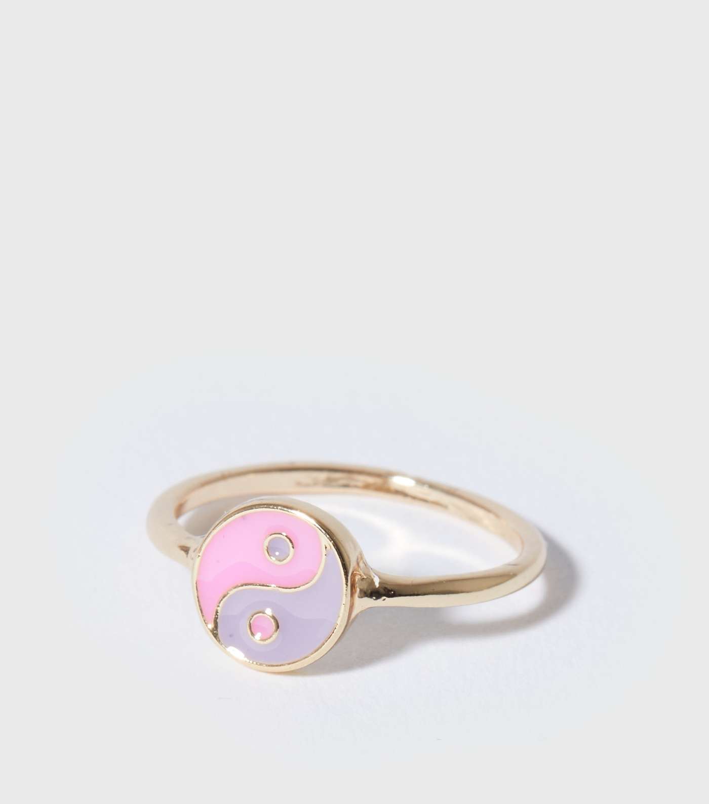Girls Pink Yin and Yang Ring