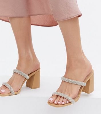 Ankle store strap mules