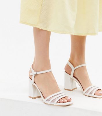 Office modesty 2025 block heeled sandals