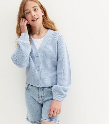 New look sales blue cardigan