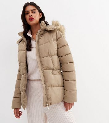 Puffer jacket cheap new look