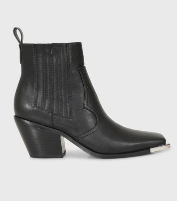 New look pointed clearance block heel boot