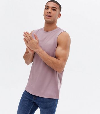 men's crew neck sleeveless t shirts