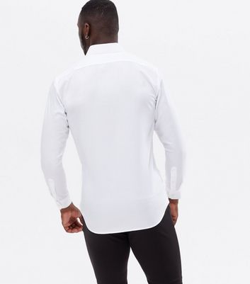 jack and jones white t shirt full sleeves