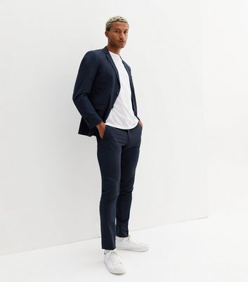 Taylor & Wright Douglas Blue Skinny Fit Suit Trousers - Matalan